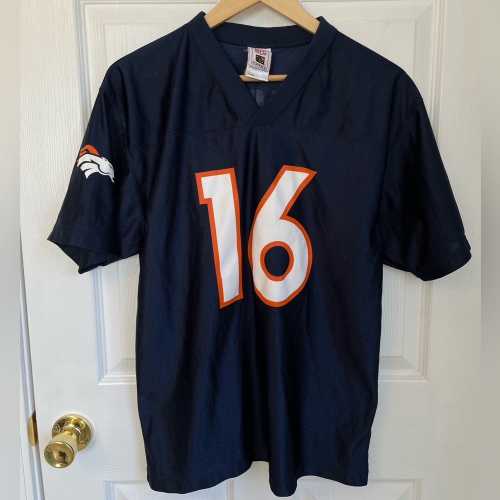 NFL Denver Broncos Youth Jersey Navy Blue Orange White #16